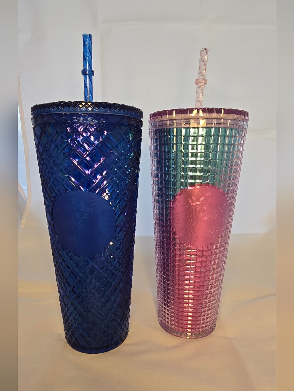 Pair of Starbucks Tumblers